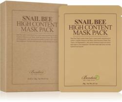 Benton Snail Bee masca de celule cu ingrijire completa cu extract de melc 10 × 20 g Masca de fata