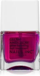 Nails Inc Nails Inc. Glow and Grow Nail Growth Treatment lac pentru intarirea unghiilor 14 ml