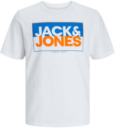 JACK & JONES Férfi póló JCOBOX Standard Fit 12248123 White L