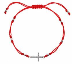 Evolution Group - Pavona Evolution Group Piros kabbala karkötő kereszttel 13022.3 red