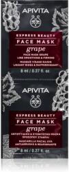 Apivita Express Beauty Firming Face Mask Grape ránctalanító és feszesítő arcpakolás 2x8 ml