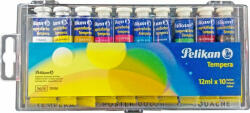 Pelikan Tempera Pelikan 740/4 T10, 12 ml, 10 culori (719130)