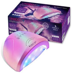  Perfect Nails Műkörmös UV/LED Lámpa - Unikornis - Pink