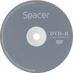 Spacer DVD-R Spacer, 4.7GB, 120min, 16x, plic (8115)