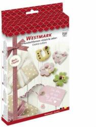 Westmark 31932260 tăietori de tort, forme de dragoste și noroc, 4pcs (31932260)