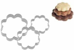 Westmark 35262291 set de perforare pentru prăjituri, în formă de floare, 3 piese (35262291) Forma prajituri si ustensile pentru gatit