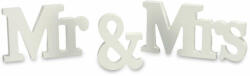 Corolla Exp-Imp. Kft Mr&Mrs fa asztali felirat fehér (7402)