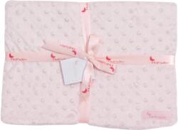 Interbaby Pătură pentru copii Interbaby - Coral Fleece, roz, 80 x 110 cm (0881-02) Lenjerii de pat bebelusi‎, patura bebelusi