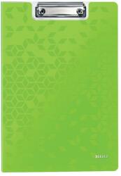 Leitz Clipboard LEITZ WOW, dublu, polyfoam, A4, 100 coli, verde (L-41990054) - pcone