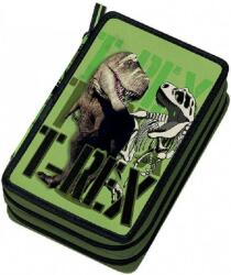 Graffiti Penar școlar echipat Graffiti T-Rex - Cu 2 fermoare (231333) Penar