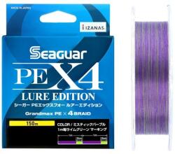Seaguar Fir SEAGUAR Grandmax Lure Edition X4 PE Braid 150m, 0.074mm, 3.5lb, Purple (4562398228641)
