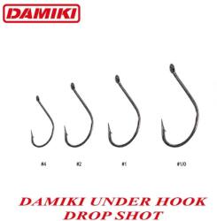 Damiki Carlige drop shot DAMIKI Under Hook Nr. 1/0 10buc/plic (DMK-UNDER-1/0)