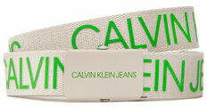 Calvin Klein Jeans Curea pentru copii Canvas Logo Belt IU0IU00125 Bej