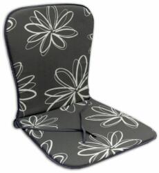 Rojaplast SUN GARDEN SAMOA ülőpárna alacsony támlás székekhez - virágmintás