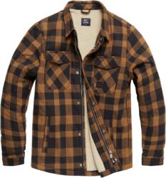 Vintage Industries Craft тежко яке с шерпа, жълто каре (3541.Yellowcheck)