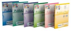 Pukka Pad Blocnotes A4, 50 file, 80g/mp, hartie turcoaz, coperti carton, PUKKA Colour - dictando (PK-IRLREF50(TURQ))