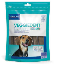 Virbac 15x26g (M méret) Virbac VEGGIEDENT Fresh - közepes testsúlyú kutyáknak (10-30 kg)