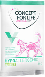 Concept for Life 80g Concept for Life Veterinary Diet Hypoallergenic Insect száraz macskatáp
