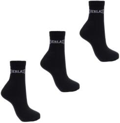Everlast Мъжки чорапи Everlast Quarter Sock 3 Pack Mens - Black