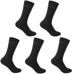 Slazenger Мъжки чорапи Slazenger 5 Pack Crew Socks Mens Size 12+ - Black