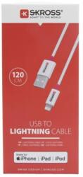 SKROSS USB-TO-LIGHT-120 1, 2m USB/Lightning adat- és töltőkábel (USB-TO-LIGHT-120) - mentornet