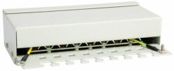 Equip Asztali patch panel - 227369 (8 port, Cat6, árnyékolt, szürke) (227369) - mentornet