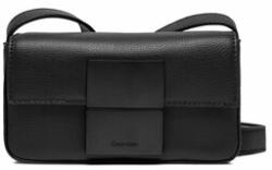 Calvin Klein Geantă crossover Iconic Plaque Camera Bag Xs K50K511249 Negru