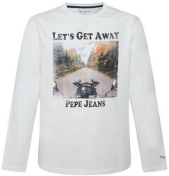 Pepe Jeans Tricouri mânecă scurtă Băieți - Pepe jeans Alb 12 ani - spartoo - 247,80 RON