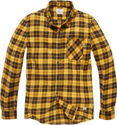 Vintage Industries Riley cămașă din flanelă, carouri galbene