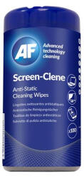 Af Tisztítókendő, képernyőhöz, antisztatikus, 100 db, AF "Screen-Clene (SCR100T) - nyomtassingyen