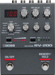 BOSS RV-200 Reverb zengető effektpedál - gitarcentrum