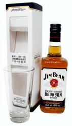Jim Beam Jim Beam Amerikai Whiskey +pohár 0.7l 40%
