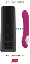 KIIROO Onyx+ és Pearl 2 - páros szett maszturbátor és vibrátor (05998240000)