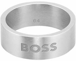 HUGO BOSS Divatos férfi acél gyűrű 1580457 (Kerület 64 mm)