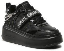 KARL LAGERFELD Sneakers KARL LAGERFELD KL63540D Black Lthr w/Silver
