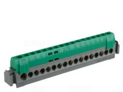 Legrand Leg. 004835 elosztókapocs teljesen szig. 141mm 6-25mm2 bem. zöld1, 5-16mm2 kim (004835)