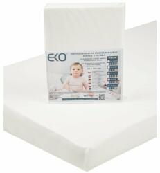 EKO Prelata EKO impermeabila cu jerseu de cauciuc alb 120x60 cm (AGSP-01-M-WHITE) Lenjerii de pat bebelusi‎, patura bebelusi