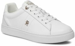 Tommy Hilfiger Sneakers Tommy Hilfiger Essential Elevated Court Sneaker FW0FW07685 Alb