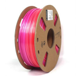 Gembird Filament 3D nyomtatókhoz PLA silk rainbow piros-lila 1.75mm 1kg Gembird (3DP-PLA-SK-01-RP)