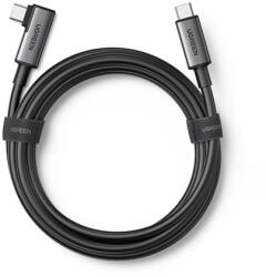 UGREEN US551 Elbow kábel USB-C / USB-C 60W 5m, fekete (US551)