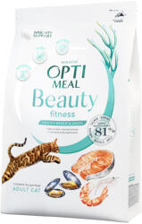 Optimeal Beauty Fitness Sterilised Hrana uscata fara cereale pentru pisici sterilizate - cu fructe de mare 1, 5 kg