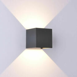 Mantra DAVOS Outdoor WALL LAMP OUTDOOR LED* 2*6W 2700K DIM DARK GREY (8589)
