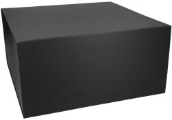  Fekete ajándékdoboz, díszdoboz - 40 x 40 x 20 cm