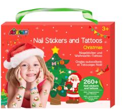 Avenir Stickere pentru unghii si tatuaje - Craciun