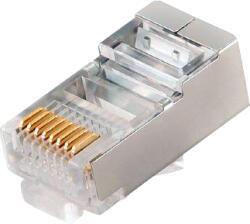 AsyTech Mufa RJ-45 FTP Cat. 5e, ecranata (100 buc) RJ45M-CAT5E (RJ45M-CAT5E)