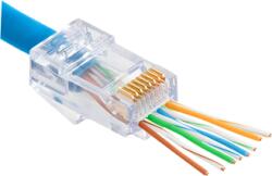AsyTech Mufa RJ-45 UTP Cat. 6 EZ Passthrough (100 buc) RJ45-CAT6-EZ (RJ45-CAT6-EZ)