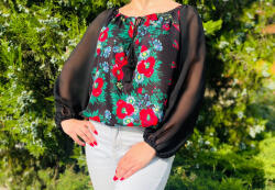 Ie traditionala Bluza stilizata cu motive traditionale Margareta 8