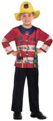 Amscan Costum pentru copii - Pompier Mărimea - Copii: XS Costum bal mascat copii
