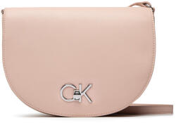 Calvin Klein Táska Re-Lock Saddle Bag K60K609871 Rózsaszín (Re-Lock Saddle Bag K60K609871)