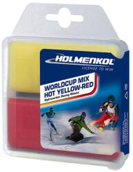  Holmenkol Worldcup Mix Hot yellow-red wax (2x35g) (24128)